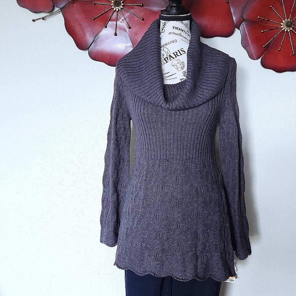 Style & Company Women’s Petite Pull-on Cowl Neck Sweater NWT